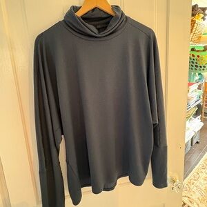 lululemon Turtleneck Top Long Sleeve Storm Teal